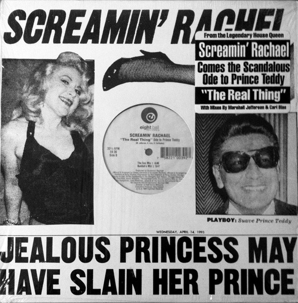 Screamin' Rachael - The Real Thing (Ode To Prince Teddy) | Eightball Records (EB 39)