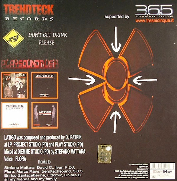DJ Patrik - Latigo | Trendteck Records (TRK001) - 2