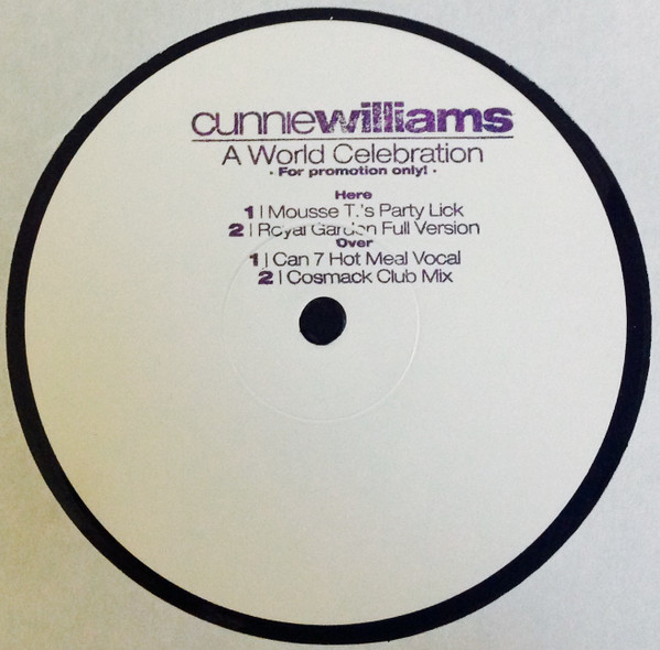 Cunnie Williams - A World Celebration | Peppermint Jam (PJMS0043) - main