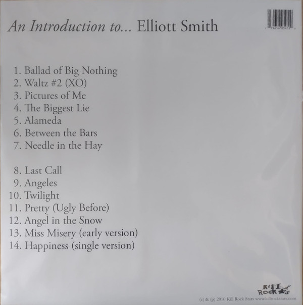 Elliott Smith - An Introduction To... | Kill Rock Stars (KRS541) - 3 Elliott Smith - An Introduction To... | Kill Rock Stars (KRS541) - 3