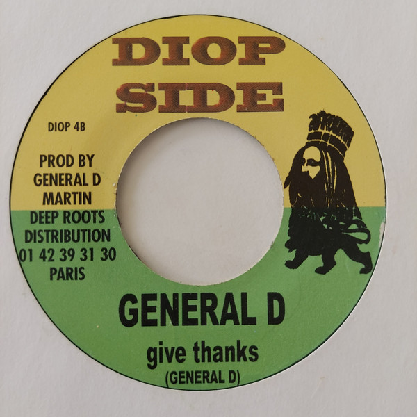 Horace Martin / General D - Long Time / Give Thanks | Diop Side (DIOP 4) - 2