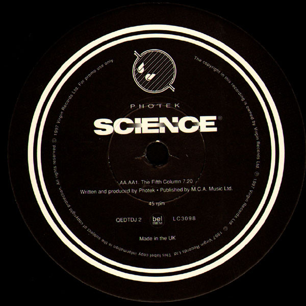 Photek - Ni - Ten - Ichi - Ryu | Science (QEDTDJ 2) - main