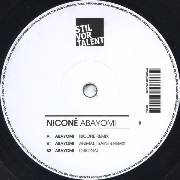 Niconé - Abayomi | Stil Vor Talent (SVT 031) - 4 Niconé - Abayomi | Stil Vor Talent (SVT 031) - 4