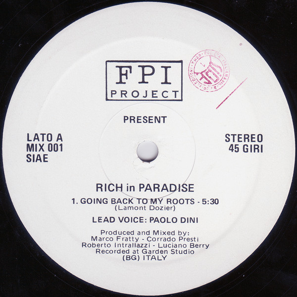 FPI Project - Rich In Paradise | Paradise Project Records (MIX 001) - 2