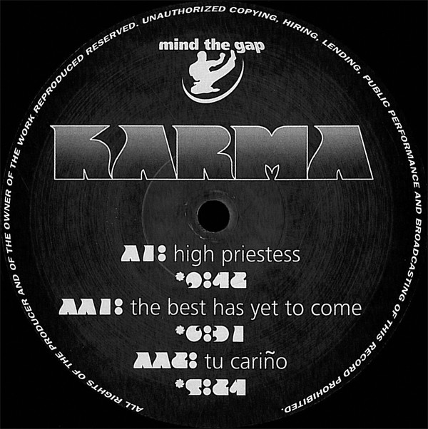 Karma - Karma | Mind The Gap (GAP 00081) - 3