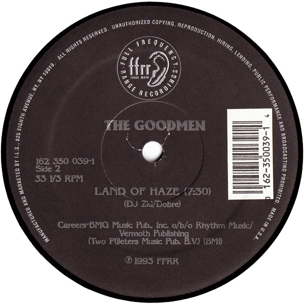 The Good Men - Give It Up | FFRR (162 350 039-1) - 2