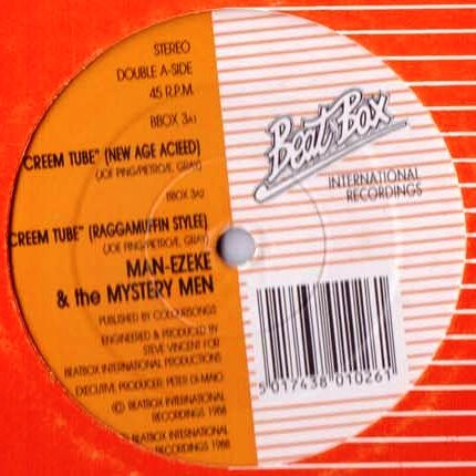 Man-Ezeke & The Mystery Men - Creem Tube | Beatbox International Recordings (BBOX 3) - main