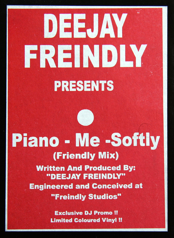 Deejay Friendly - Piano - Me - Softly | Not On Label (Deejay Friendly) (PK 01) - main Deejay Friendly - Piano - Me - Softly | Not On Label (Deejay Friendly) (PK 01) - main
