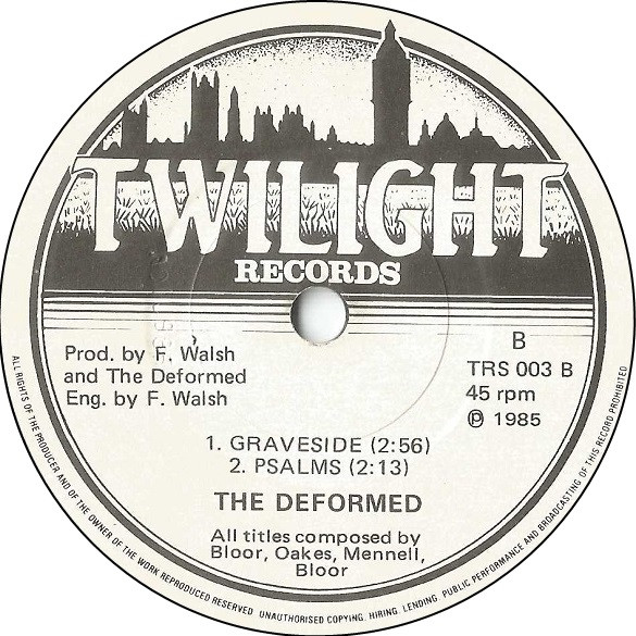 Deformed - Blind Faith | Twilight Records (TRS 003) - 4
