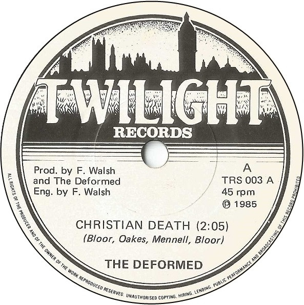 Deformed - Blind Faith | Twilight Records (TRS 003) - 3