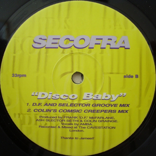 Secofra - Disco Baby | Not On Label (DB001) - 2 Secofra - Disco Baby | Not On Label (DB001) - 2