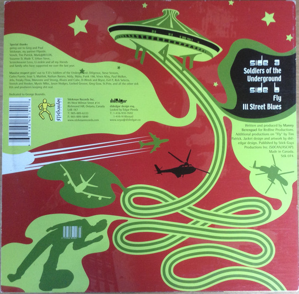 Paranoid Jack - Soldiers Of The Underground | Stickman Records (STIK 074) - 4 Paranoid Jack - Soldiers Of The Underground | Stickman Records (STIK 074) - 4