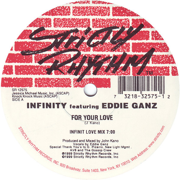 Infinity  &  Eddie Ganz - For Your Love | Strictly Rhythm (SR 12575)