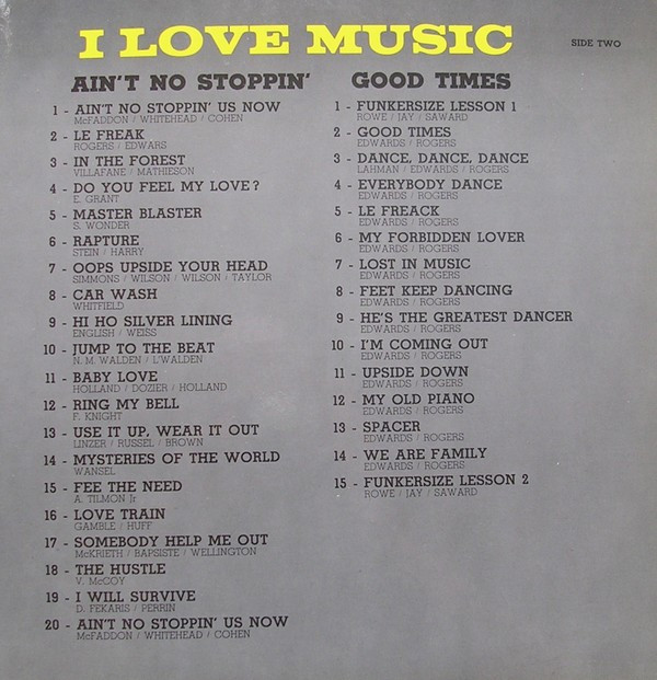 Enigma - I Love Music | Dig-It International Records (PLF 3025) - 4