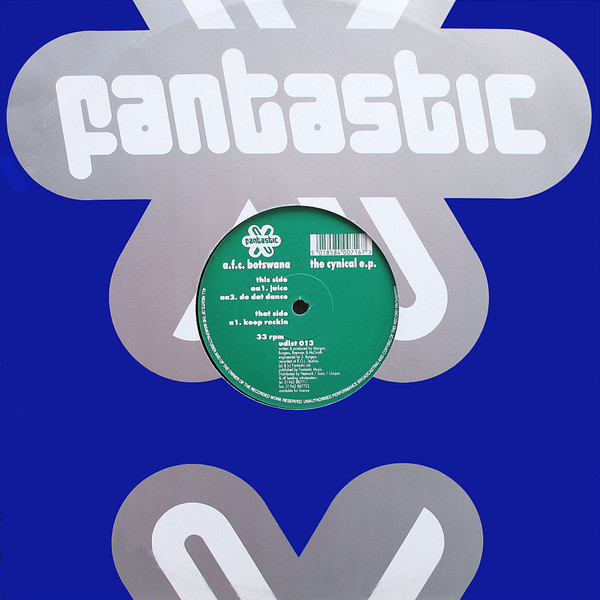 A.F.C. Botswana - The Cynical E.P. | Fantastic Records (udist 013) - 3