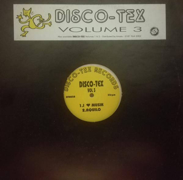 Disco-Tex - Vol 3 | Disco-Tex Records (DT003A) - main