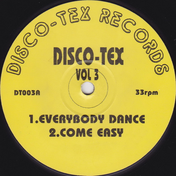 Disco-Tex - Vol 3 | Disco-Tex Records (DT003A) - 2