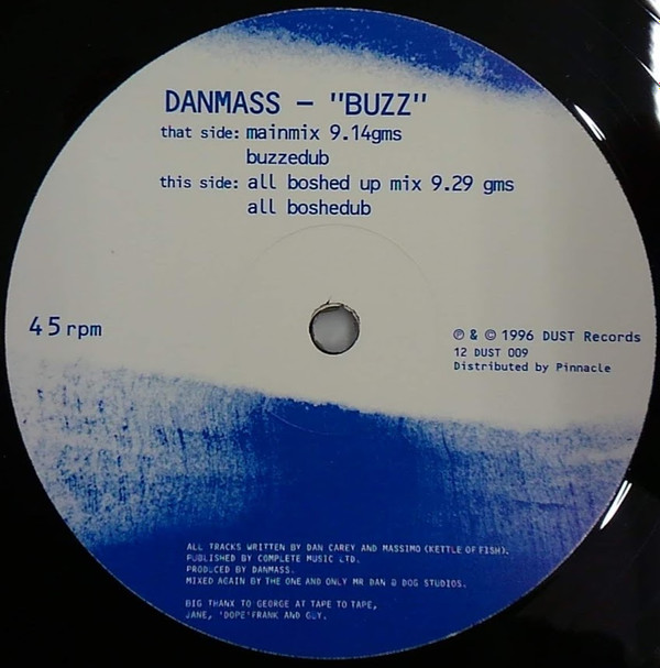 Danmass - Buzz | Dust Records (DUST 009) - main Danmass - Buzz | Dust Records (DUST 009) - main