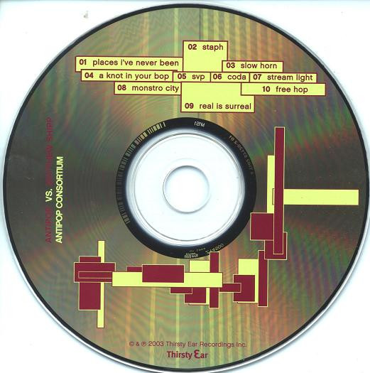 Antipop Consortium - Antipop Vs. Matthew Shipp | Thirsty Ear (THI57120.2) - 3