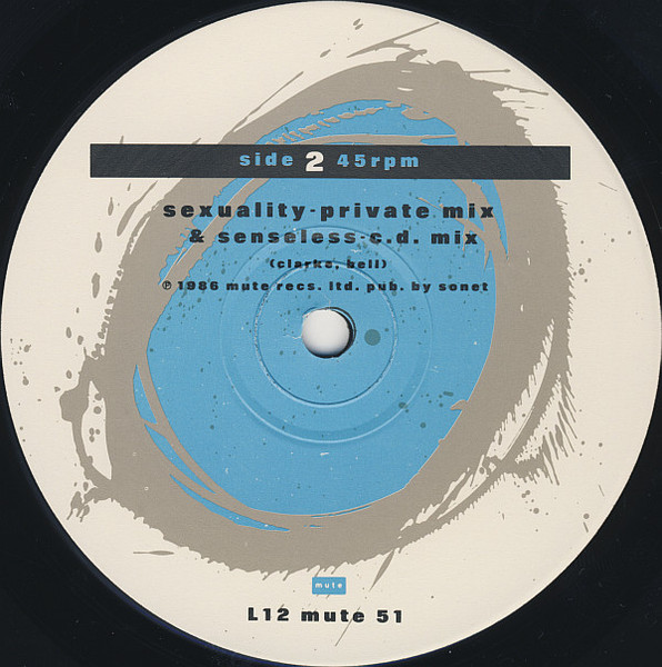 Erasure - Sometimes (Shiver Mix) | Mute (L12 mute 51) - 4
