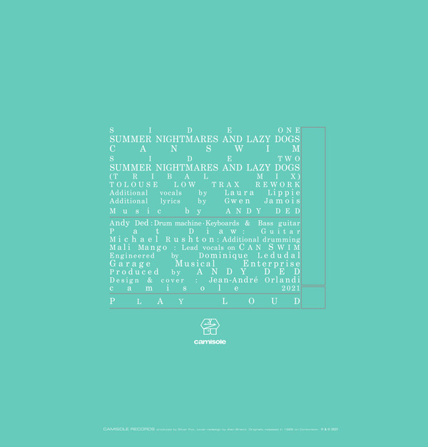 Andy Ded - Summer Nightmares And Lazy Dogs | Camisole Records (CAM021) - 2 Andy Ded - Summer Nightmares And Lazy Dogs | Camisole Records (CAM021) - 2