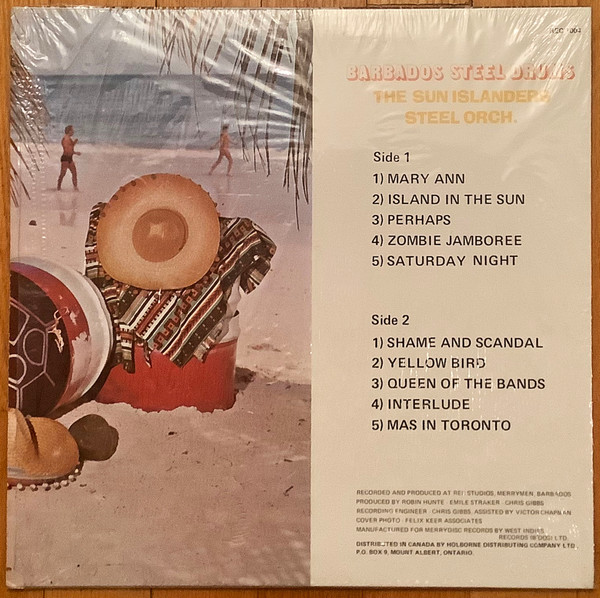 The Sun Islanders Steel Orch. - Barbados Steel Drums | Island Series (REC-1004) - 2 The Sun Islanders Steel Orch. - Barbados Steel Drums | Island Series (REC-1004) - 2
