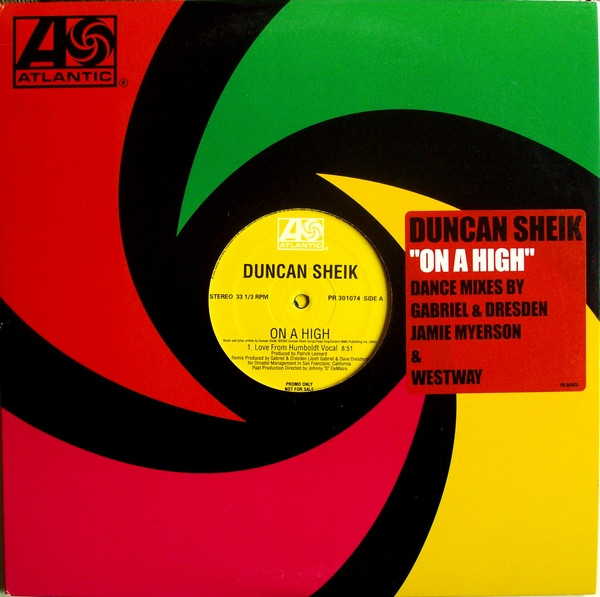Duncan Sheik - On A High | Atlantic (PR 301074)