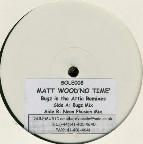 Matt Wood - No Time (Bugz In The Attic Remixes) | Sole Music (SOLE008)