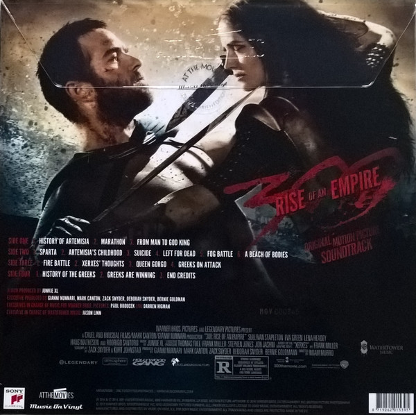 Junkie XL - 300: Rise Of An Empire (Original Motion Picture Soundtrack) | Music On Vinyl (MOVATM300) - 2