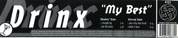 Drinx - My Best | Empire State Records (es37) - 4