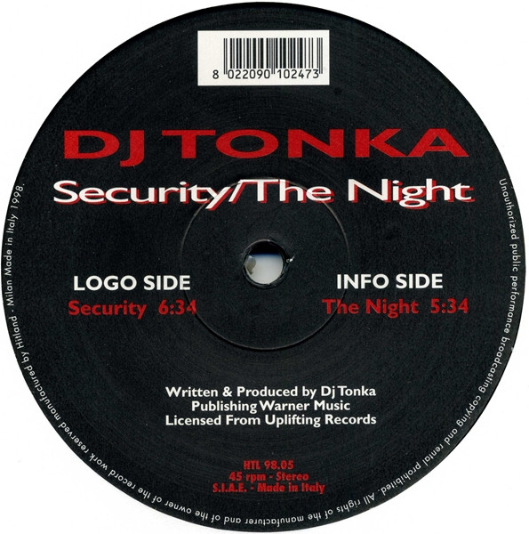 DJ Tonka - Security / The Night | Hitland (HTL 98.05) - 3