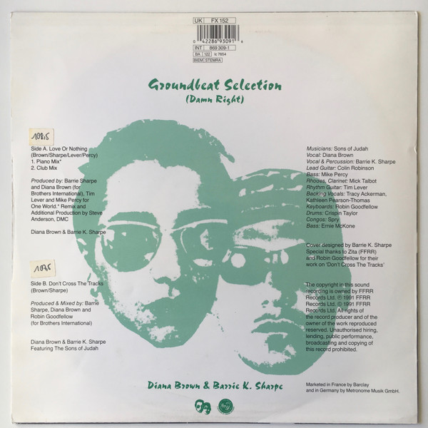 Diana Brown & Barrie K. Sharpe - Love Or Nothing | FFRR (FX 152) - 2 Diana Brown & Barrie K. Sharpe - Love Or Nothing | FFRR (FX 152) - 2