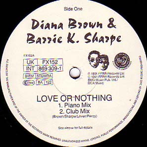 Diana Brown & Barrie K. Sharpe - Love Or Nothing | FFRR (FX 152) - 3 Diana Brown & Barrie K. Sharpe - Love Or Nothing | FFRR (FX 152) - 3