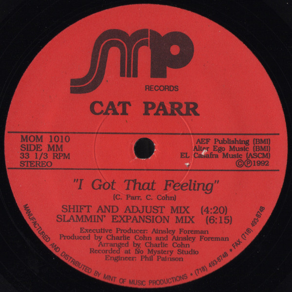Cat Parr - I Got That Feeling | MP Records (MOM 1010) - 2 Cat Parr - I Got That Feeling | MP Records (MOM 1010) - 2