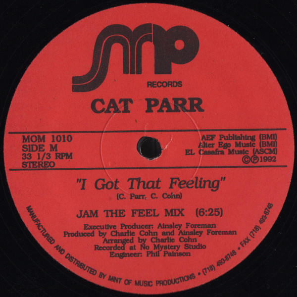 Cat Parr - I Got That Feeling | MP Records (MOM 1010) - main Cat Parr - I Got That Feeling | MP Records (MOM 1010) - main