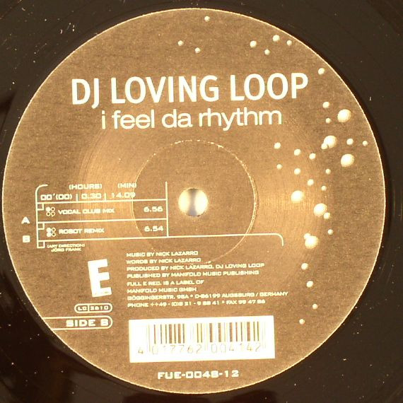 Loving Loop - I Feel Da Rhythm | Full-E Records (FUE-0048-12) - 3