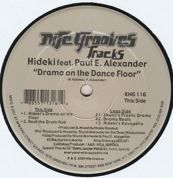 Hideki Kosakai Feat. Paul Alexander - Drama On The Dance Floor | Nite Grooves (KNG 116) - 3
