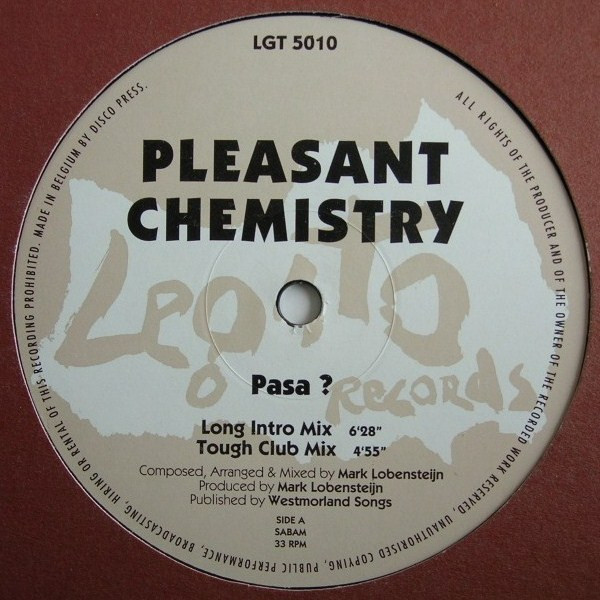 Pleasant Chemistry - Pasa? | Legato Records (LGT 5010) - main Pleasant Chemistry - Pasa? | Legato Records (LGT 5010) - main