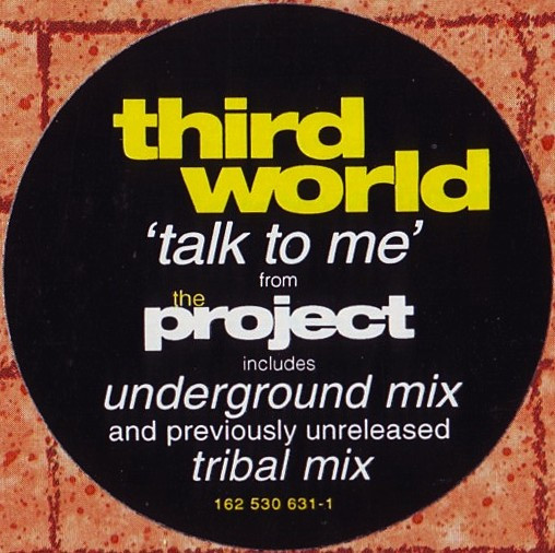 Third World - Talk To Me | Great Jones (162-530 631-1) - 2 Third World - Talk To Me | Great Jones (162-530 631-1) - 2