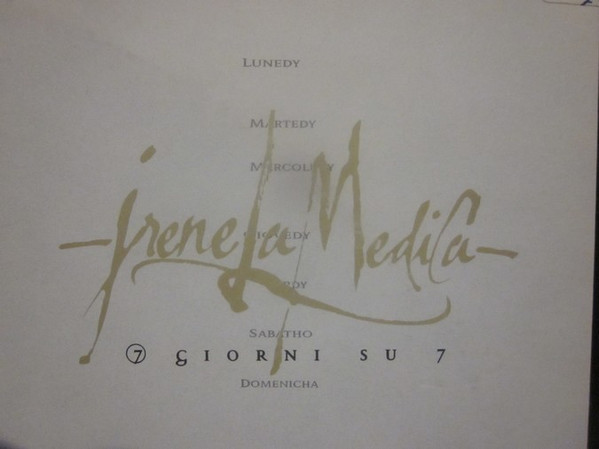 Irene Lamedica - 7 Giorni Su 7 | Many Records (MN03712) - 3 Irene Lamedica - 7 Giorni Su 7 | Many Records (MN03712) - 3