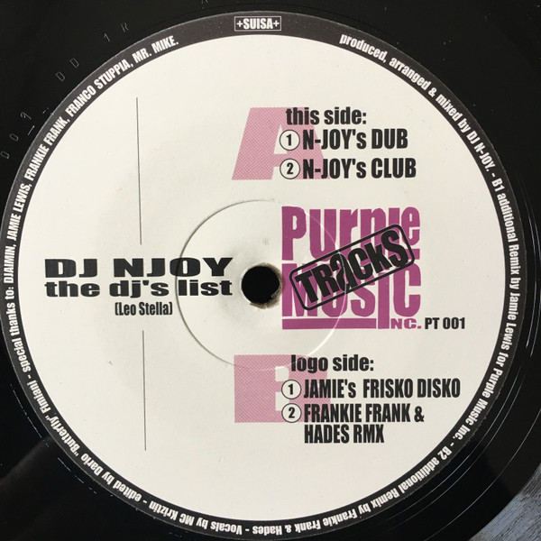 DJ N-Joy - The DJ's List | Purple Music Inc. (PT 001) - 3 DJ N-Joy - The DJ's List | Purple Music Inc. (PT 001) - 3