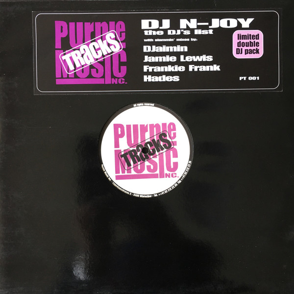 DJ N-Joy - The DJ's List | Purple Music Inc. (PT 001) - main DJ N-Joy - The DJ's List | Purple Music Inc. (PT 001) - main