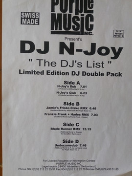 DJ N-Joy - The DJ's List | Purple Music Inc. (PT 001) - 6 DJ N-Joy - The DJ's List | Purple Music Inc. (PT 001) - 6