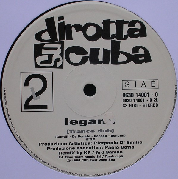Dirotta Su Cuba - Legami | CGD East West (0630 14001-0) - 4 Dirotta Su Cuba - Legami | CGD East West (0630 14001-0) - 4