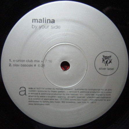 Malina - By Your Side | Tommy Boy Silver Label (TB 2174) - 2 Malina - By Your Side | Tommy Boy Silver Label (TB 2174) - 2