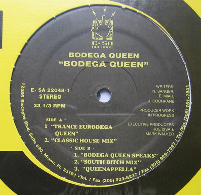 Bodega Queen - Bodega Queen | E-SA Records (E-SA 22048-1) - main
