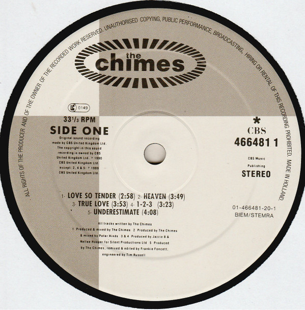 The Chimes - The Chimes | CBS (466481 1) - 4