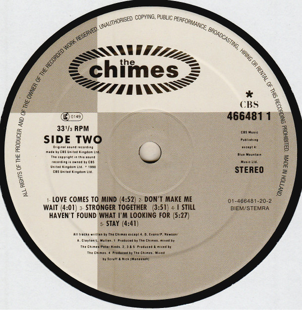 The Chimes - The Chimes | CBS (466481 1) - 5