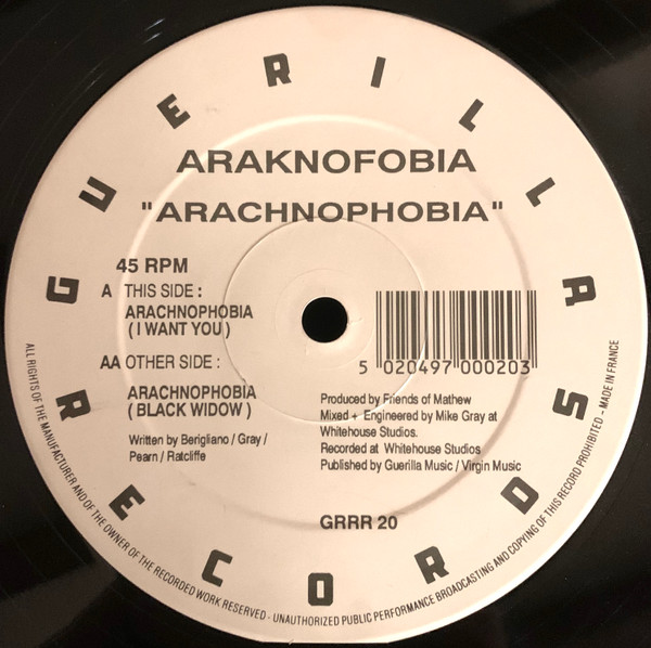 Araknofobia - Arachnophobia | Guerilla (GRRR 20) - main