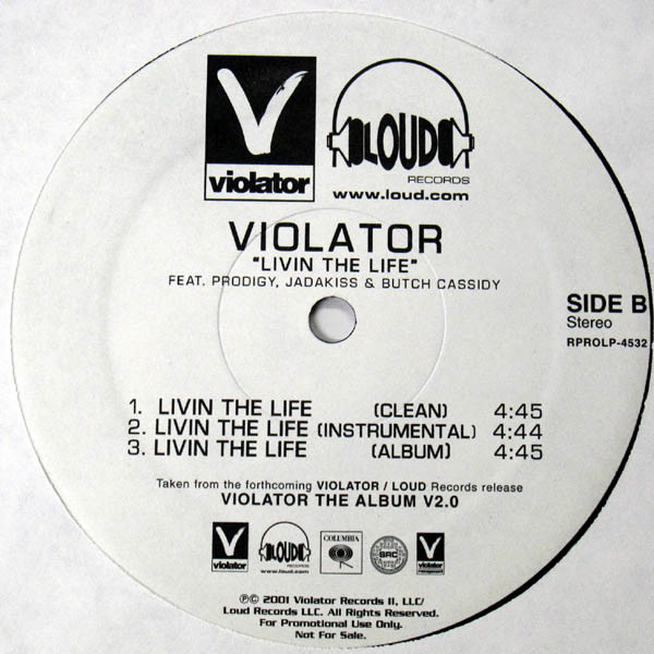 Violator - Next Generation / Livin The Life | Violator Records (RPROLP 4532) - 3 Violator - Next Generation / Livin The Life | Violator Records (RPROLP 4532) - 3